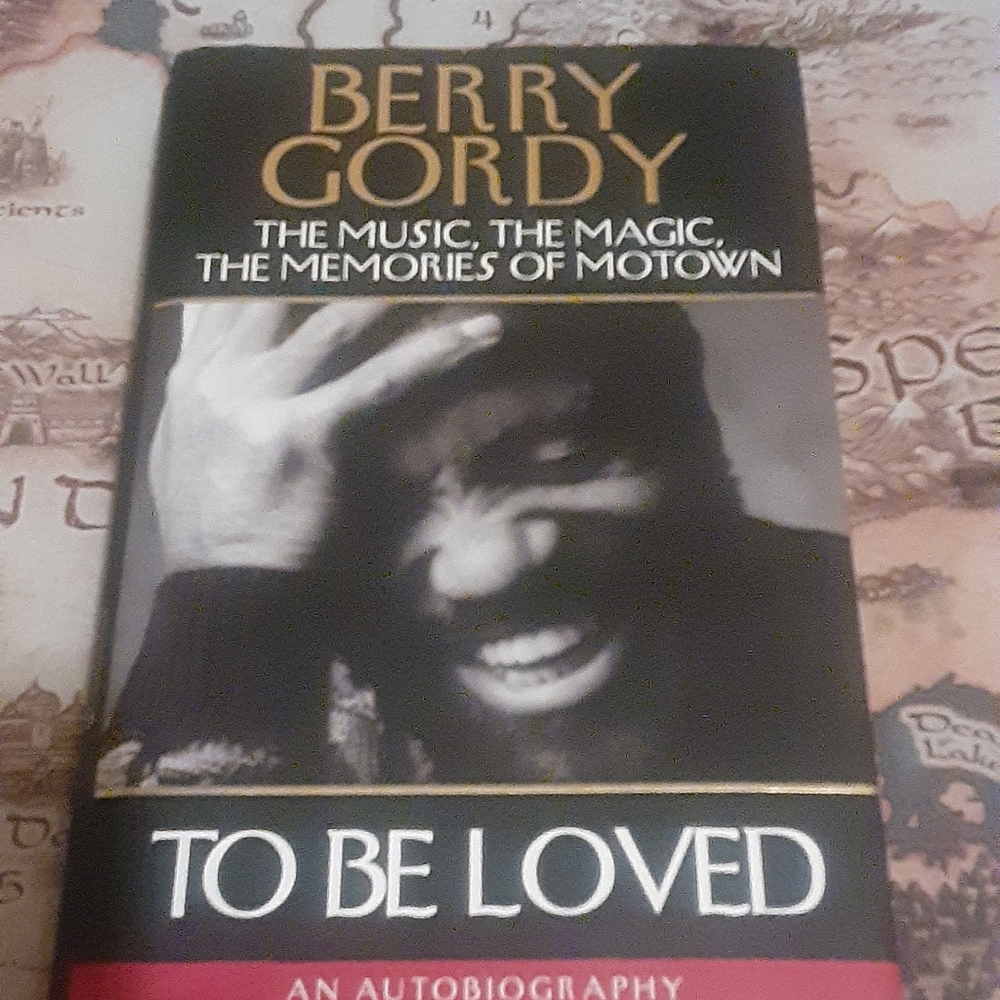 Berry Gordy To Be Loved Music,Magic,Memories of Motown hardcover autobiography.